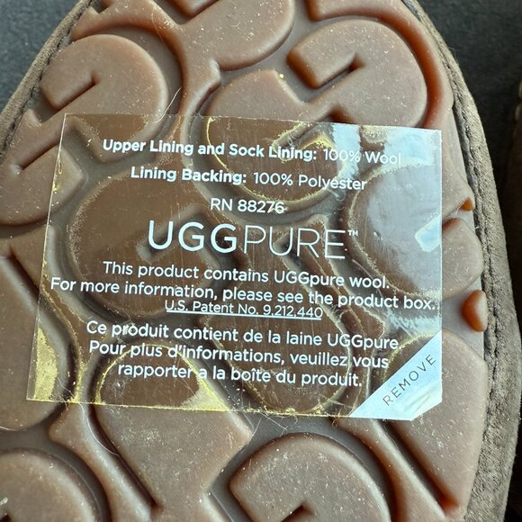 NIB UGG Women’s Ansley Slippers – Chocolate, Size 7 - Picture 8 of 9